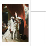 Portrait of King George IV, 1820-30 by Thomas (studio of) Lawrence