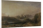 View of Lismore Castle during the 6th Duke of Devonshire's alterations by Samuel Cook