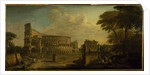 A view of the Colosseum, Rome by Giovani Paolo Panini