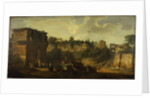 A view of the Arches of Constantine and of Titus, Rome by Giovani Paolo (attr. to) Panini