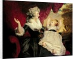 Georgiana, Duchess of Devonshire with her infant daughter Lady Georgiana Cavendish by Joshua Reynolds