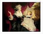 Georgiana, Duchess of Devonshire with her infant daughter Lady Georgiana Cavendish by Joshua Reynolds