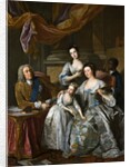 Richard Boyle, 3rd Earl of Burlington and 4th Earl of Cork, with his wife Dorothy Savile and their daughters by Jean-Baptiste van Loo