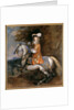 Lord William Cavendish, later 4th Earl and 1st Duke of Devonshire on horseback by Adam Frans van der Meulen