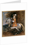 Lord William Cavendish, later 4th Earl and 1st Duke of Devonshire on horseback by Adam Frans van der Meulen