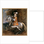 Lord William Cavendish, later 4th Earl and 1st Duke of Devonshire on horseback by Adam Frans van der Meulen