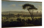 A view of Florence from the Bologna Road by Gaspar van Wittel