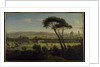 A view of Florence from the Bologna Road by Gaspar van Wittel