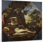 Venus and Adonis by Simon (circle of) Vouet
