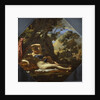 Venus and Adonis by Simon (circle of) Vouet