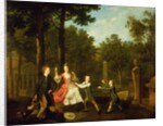 The children of the 4th Duke of Devonshire by Johann Zoffany