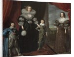 Christian Bruce, Countess of Devonshire, and her children, c. 1629 by Daniel Mytens