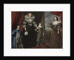 Christian Bruce, Countess of Devonshire, and her children, c. 1629 by Daniel Mytens