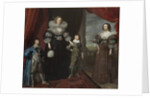 Christian Bruce, Countess of Devonshire, and her children, c. 1629 by Daniel Mytens