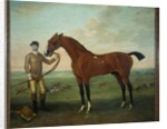 Flying Childers with a groom on Newmarket Heath, c.1722-25 by James Seymour