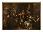 Alexander and Campaspe, before 1695 by Francesco Solimena