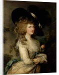 Georgiana, Duchess of Devonshire, c.1785-87 by Thomas Gainsborough