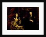 Portrait of a young gentleman and his wife, c.1655-58 by Peter Lely