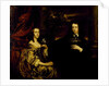 Portrait of a young gentleman and his wife, c.1655-58 by Peter Lely