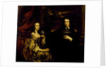 Portrait of a young gentleman and his wife, c.1655-58 by Peter Lely