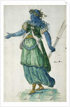 Torchbearer of Oceania, 1605 by Inigo Jones