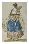 Winged masquer by Inigo Jones