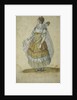 Winged masquer by Inigo Jones