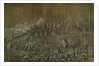 Landaknechten, Battle on a Bridge by Albrecht Altdorfer