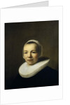 Portrait of Baertje Martens, 1644 by Lambert Doomer