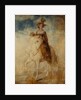 Equestrian portrait of a lady, said to be Lady Elizabeth Foster by Richard Cosway