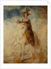 Equestrian portrait of a lady, said to be Lady Elizabeth Foster by Richard Cosway