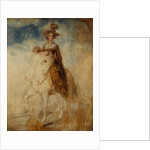 Equestrian portrait of a lady, said to be Lady Elizabeth Foster by Richard Cosway