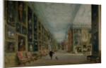 The Long Gallery, Hardwick by David Cox