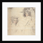 Portrait of Georgiana, Duchess of Devonshire and Lady Elizabeth Foster by John Downman