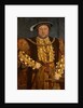 Portrait of King Henry VIII by Hans Holbein the Younger
