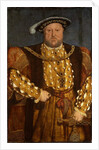 Portrait of King Henry VIII by Hans Holbein the Younger