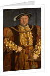 Portrait of King Henry VIII by Hans Holbein the Younger