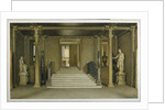 North Entrance Hall at Chatsworth House by William Henry Hunt