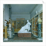The Old Library, Chatsworth by William Henry Hunt