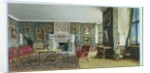 The Library, Hardwick, 1828 by William Henry Hunt
