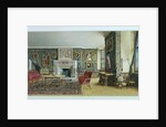 The Library, Hardwick, 1828 by William Henry Hunt