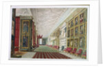 The Long Gallery, Hardwick, 1828 by William Henry Hunt