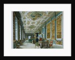 The Old Ballroom, now the Library, Chatsworth by William Henry Hunt