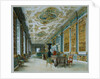 The Old Ballroom, now the Library, Chatsworth by William Henry Hunt