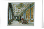 The Old Ballroom, now the Library, Chatsworth by William Henry Hunt