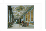 The Old Ballroom, now the Library, Chatsworth by William Henry Hunt