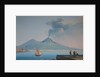 View of Naples Bay with Mount Vesuvius by Neapolitan School