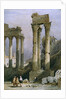 The Temple of Vespasian and Saturn by Samuel Prout