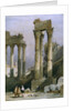 The Temple of Vespasian and Saturn by Samuel Prout
