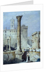 The Column of Phocas by Samuel Prout